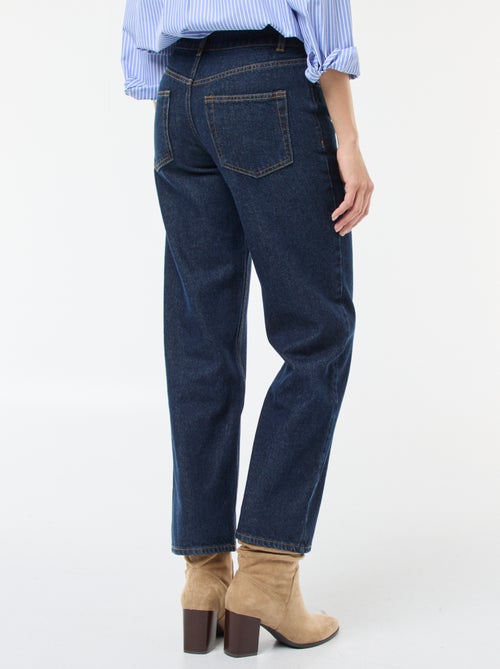 Jeans straight / a taglio dritto a vita alta - L32 - Kiabi Jeans straight / a taglio dritto a vita alta - L32 - Kiabi