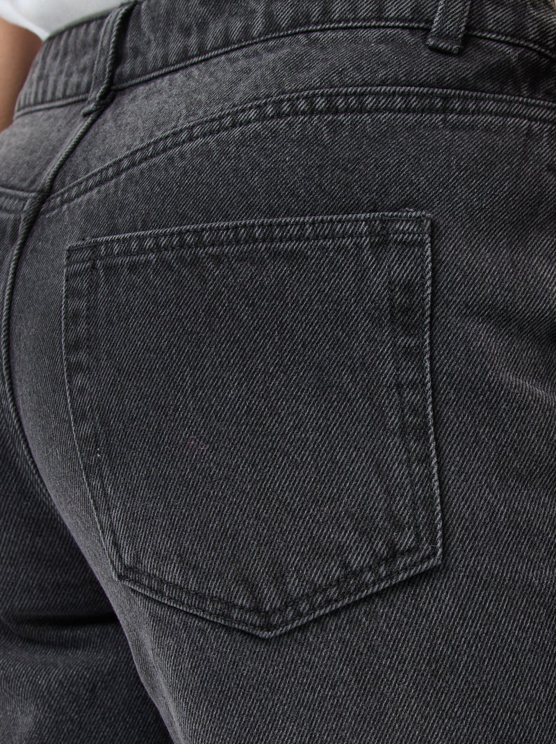 Jeans straight fit - L28 Nero - Kiabi