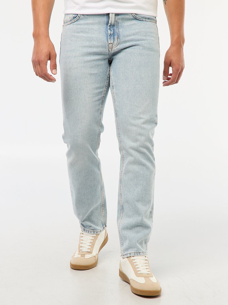 Jeans Straight Fit - L32 Dreifachstein - Kiabi