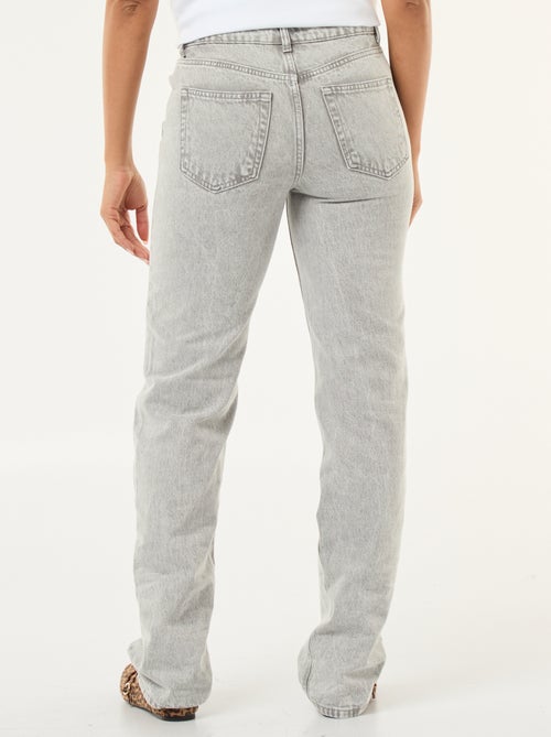 Jeans straight regular fit - L28 - Kiabi Jeans straight regular fit - L28 - Kiabi
