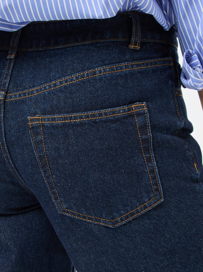 Jeans straight vestibilità regular in cotone - L28 Blu - Kiabi