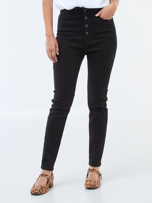 Jeans super skinny a vita altissima - L28 - Kiabi