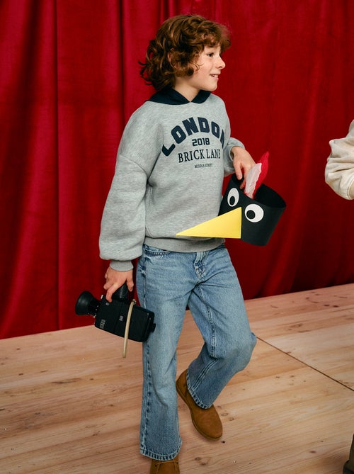 Jeans taglio baggy 5 tasche - Kiabi
