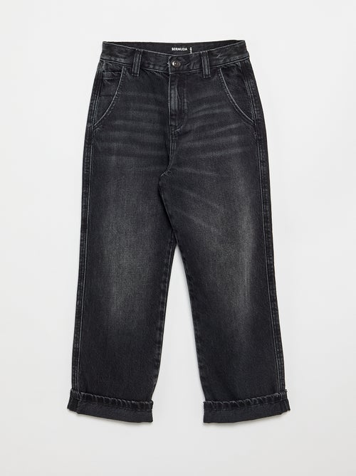 Jeans taglio dritto a 5 tasche - Kiabi