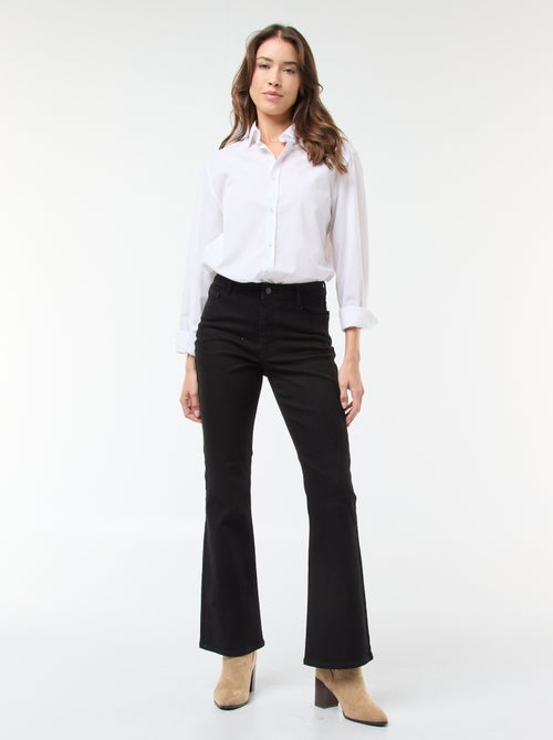 Jeans taglio flare/bootcut a vita alta - Kiabi