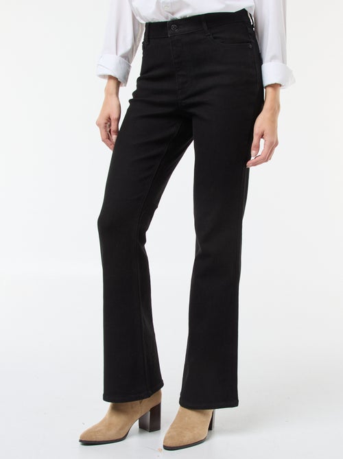 Jeans taglio flare/bootcut a vita alta - Kiabi