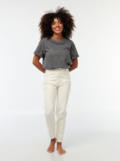 Jeans taglio mom - L32 - Kiabi