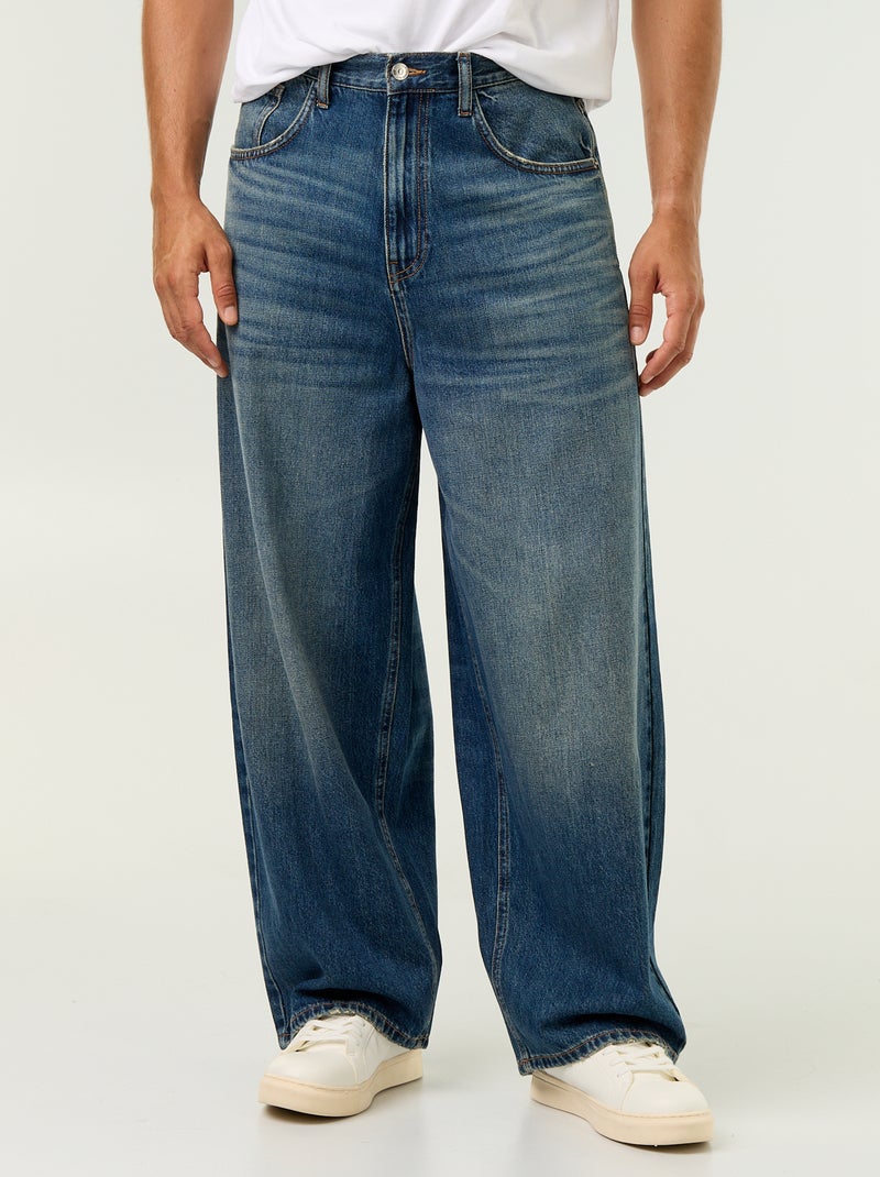 Jeans taglio super baggy Blu - Kiabi