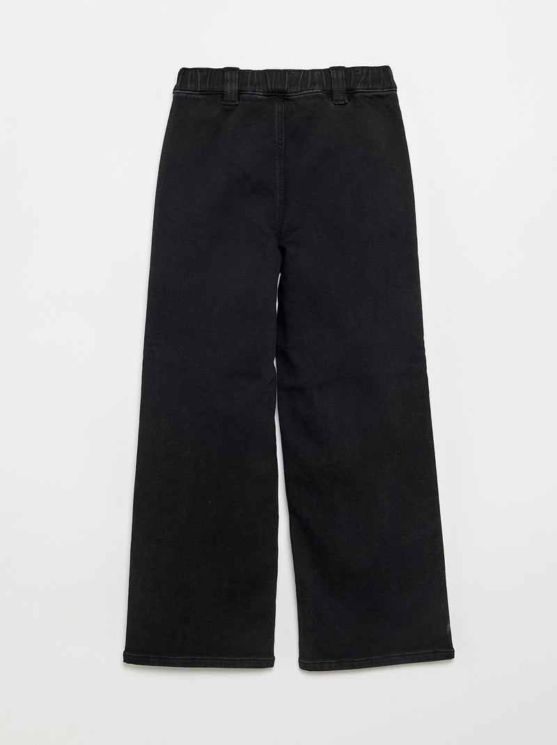 Jeans wide leg - collezione facile da indossare Grigio - Kiabi