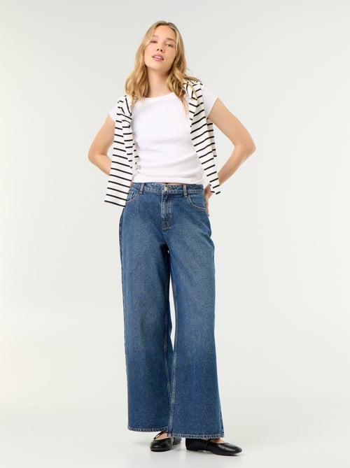 Jeans wide leg - L30 - Kiabi