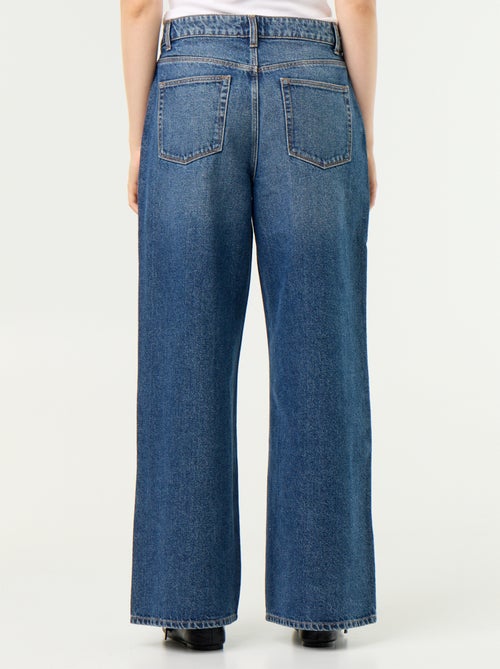 Jeans wide leg - L30 - Kiabi