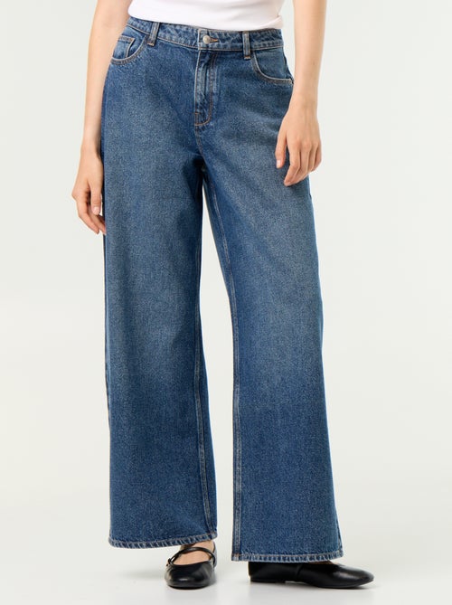 Jeans wide leg - L30 - Kiabi