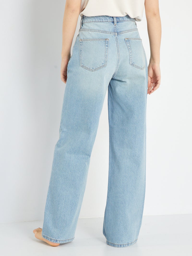 Jeans wide leg - L30 blu - Kiabi