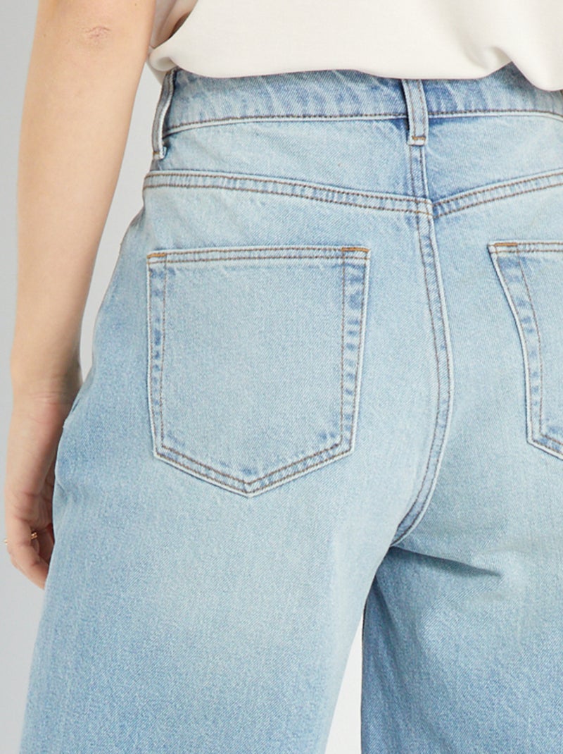 Jeans wide leg - L30 blu - Kiabi
