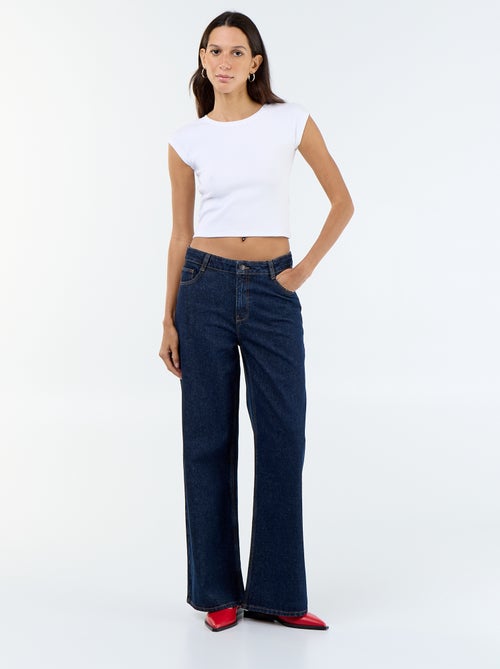 Jeans wide leg - L30 - Kiabi