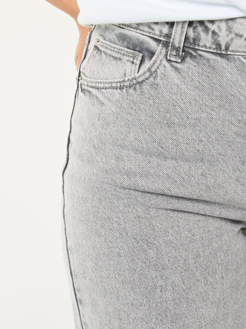 Jeans wide leg - L30 Grigio - Kiabi