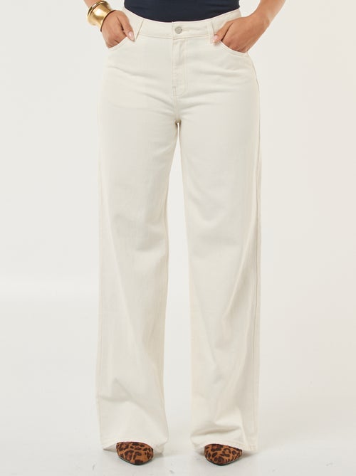 Jeans wide leg - L32 - Kiabi