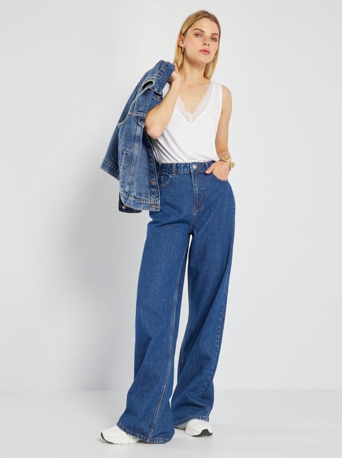 Jeans wide leg - L32 - Kiabi Jeans wide leg - L32 - Kiabi