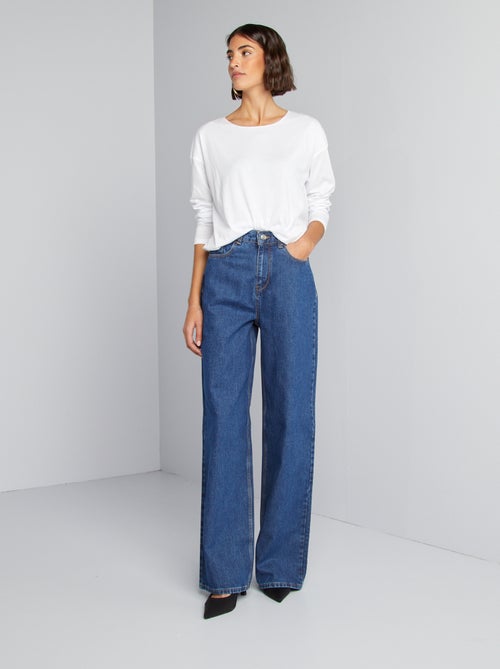Jeans wide leg - L34 - Kiabi