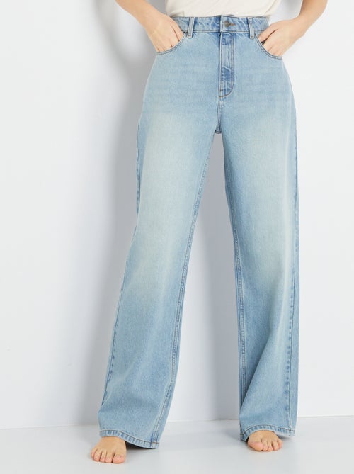 Jeans wide leg - L34 - Kiabi Jeans wide leg - L34 - Kiabi