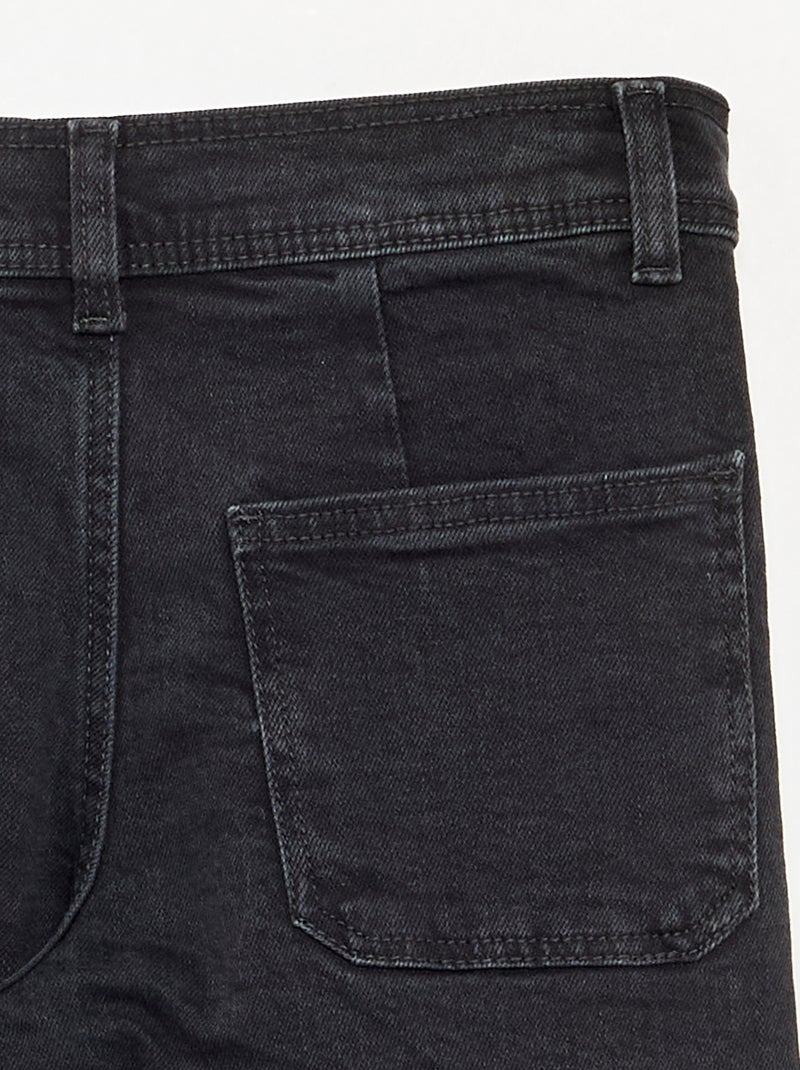 Jeans wide-leg Nero - Kiabi