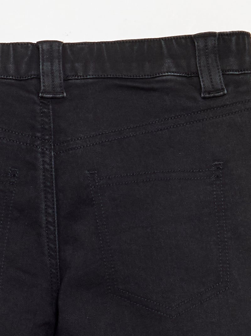 Jeans with adjustable waist - easy-to-wear collection Grey - Kiabi