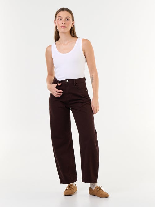 Jeanshose in weiter Barrel-Form - Kiabi