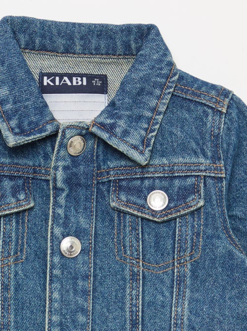 Jeansjacke mit Druckknopfverschluss - Kiabi