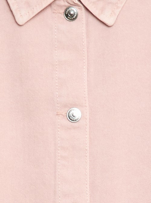 Jeanskleid mit Hemdkragen - Kiabi