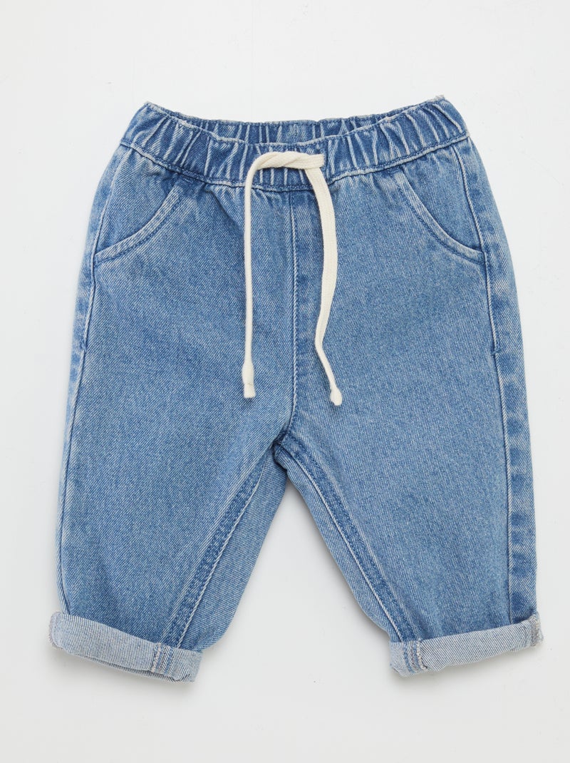 Jegging en jean Bleu - Kiabi