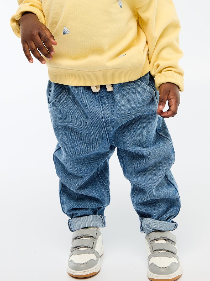 Jegging en jean Bleu - Kiabi