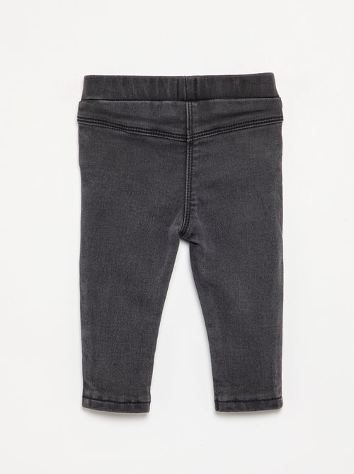Jegging stretch effetto denim - Kiabi