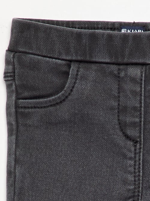 Jegging stretch effetto denim - Kiabi