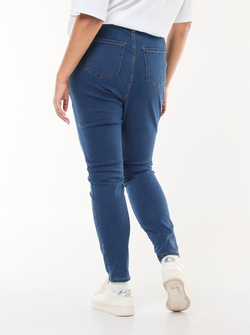 Jegging taille haute regular stretch Brut - Kiabi