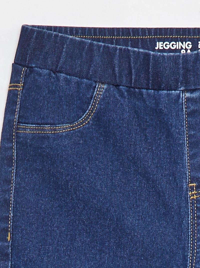 Jegging uni Bleu - Kiabi
