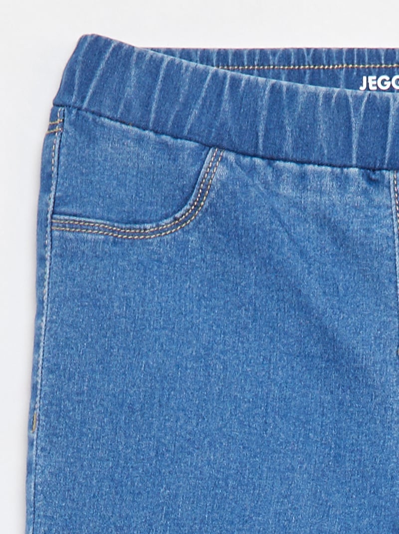 Jegging uni Bleu - Kiabi