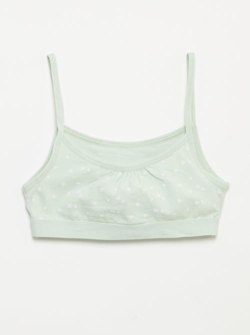 Jersey Bralettes with Thin Straps - Pack of 2 - Kiabi