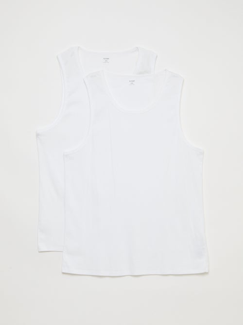 Jersey Knit Tank Top Set - Kiabi