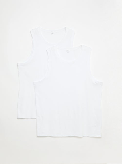 Jersey Knit Tank Top Set - Kiabi