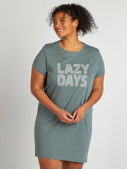 Jersey nightshirt - Kiabi
