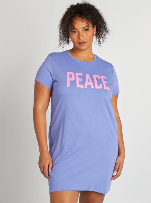 Jersey nightshirt - Kiabi