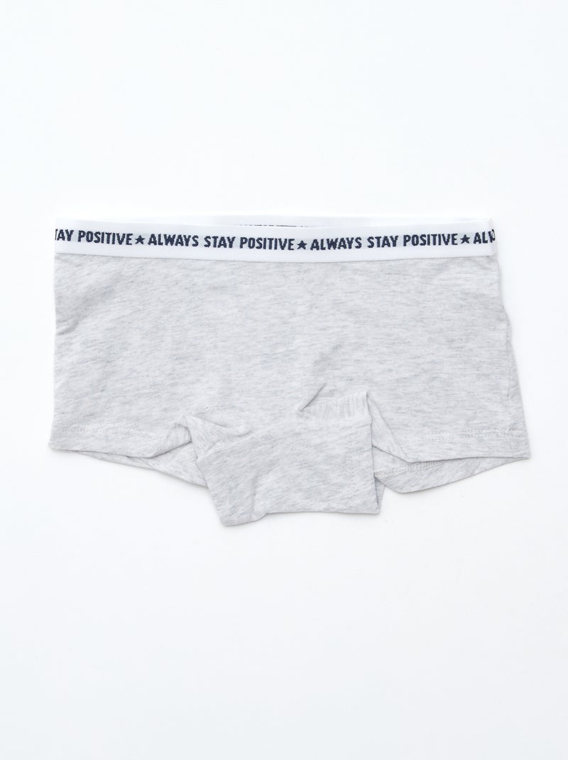 Jersey-Shortys – 3er-Pack Blau - Kiabi