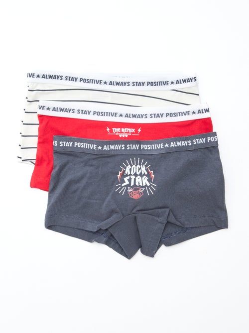 Jersey-Shortys – 3er-Pack - Kiabi