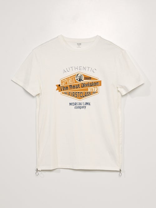 Jersey T-shirt - Easy-Dressing Collection - Kiabi Jersey T-shirt - Easy-Dressing Collection - Kiabi