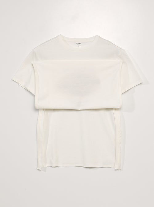 Jersey T-shirt - Easy-Dressing Collection - Kiabi Jersey T-shirt - Easy-Dressing Collection - Kiabi