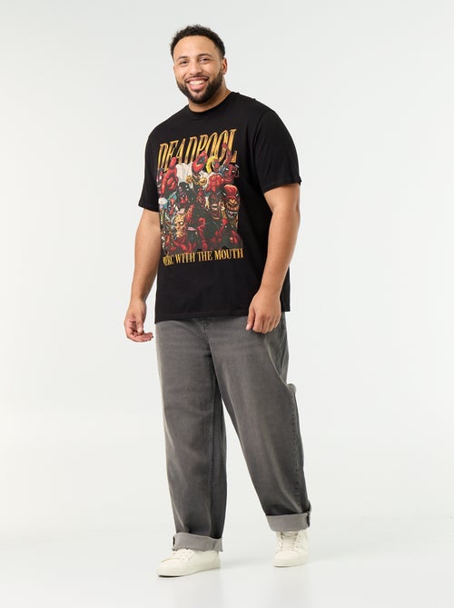Jersey-T-Shirt 'Deadpool' 'Marvel' mit kurzen Ärmeln - Kiabi