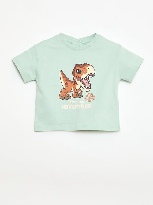 Jersey-T-Shirt mit 'Jurassic World'-Print - Kiabi