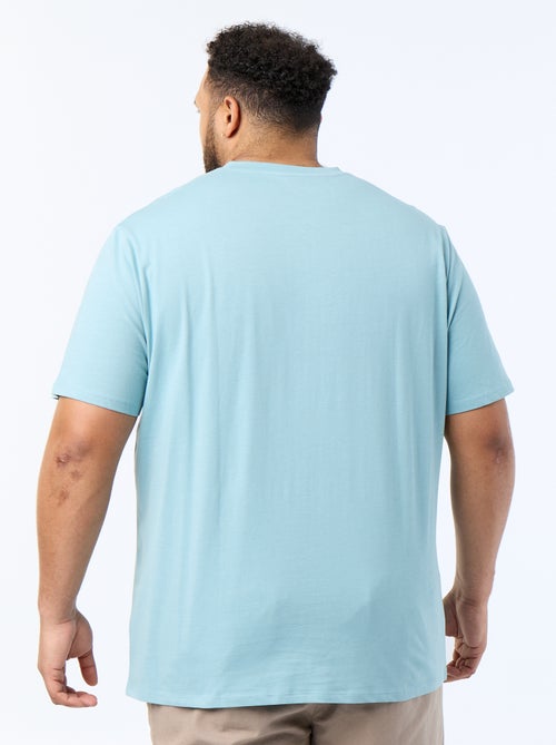 Jersey-T-Shirt mit kurzen Ärmeln - Kiabi