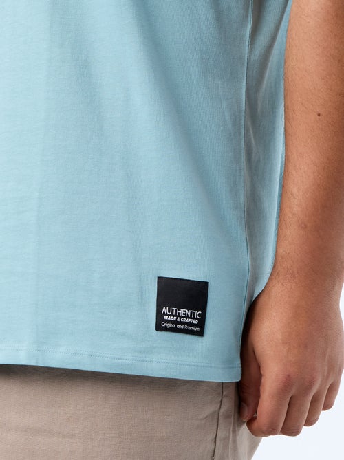 Jersey-T-Shirt mit kurzen Ärmeln - Kiabi