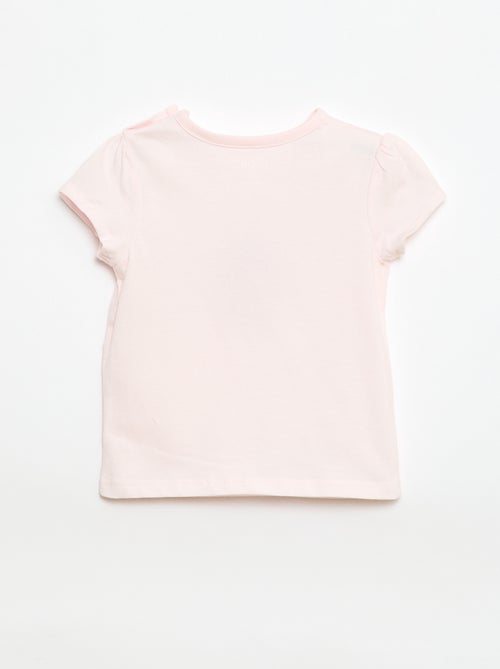 Jersey-T-Shirt mit kurzen Ärmeln - Kiabi